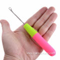 Wholesale Big Plastic Handle Hook Pulling Hook Needle Ventilating Wig Needle In Hair Extension Tools